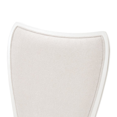 La Marisia Creamy Pearl Dining Arm Chair from Michael Amini - Luna Furniture