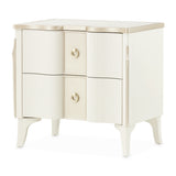 La Marisia Creamy Pearl Nightstand from Michael Amini - Luna Furniture