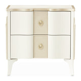 La Marisia Creamy Pearl Nightstand from Michael Amini - Luna Furniture
