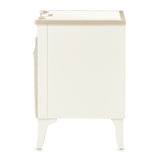 La Marisia Creamy Pearl Nightstand from Michael Amini - Luna Furniture