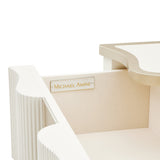 La Marisia Creamy Pearl Nightstand from Michael Amini - Luna Furniture