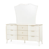 La Marisia Creamy Pearl Dresser With Mirror from Michael Amini - Luna Furniture
