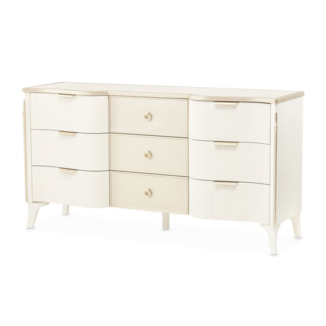 La Marisia Creamy Pearl Dresser from Michael Amini - Luna Furniture