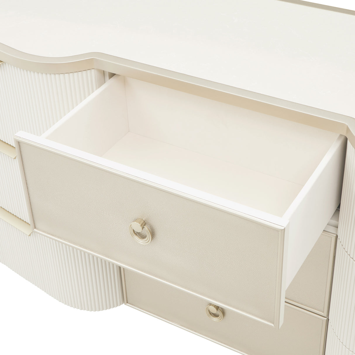 La Marisia Creamy Pearl Dresser from Michael Amini - Luna Furniture