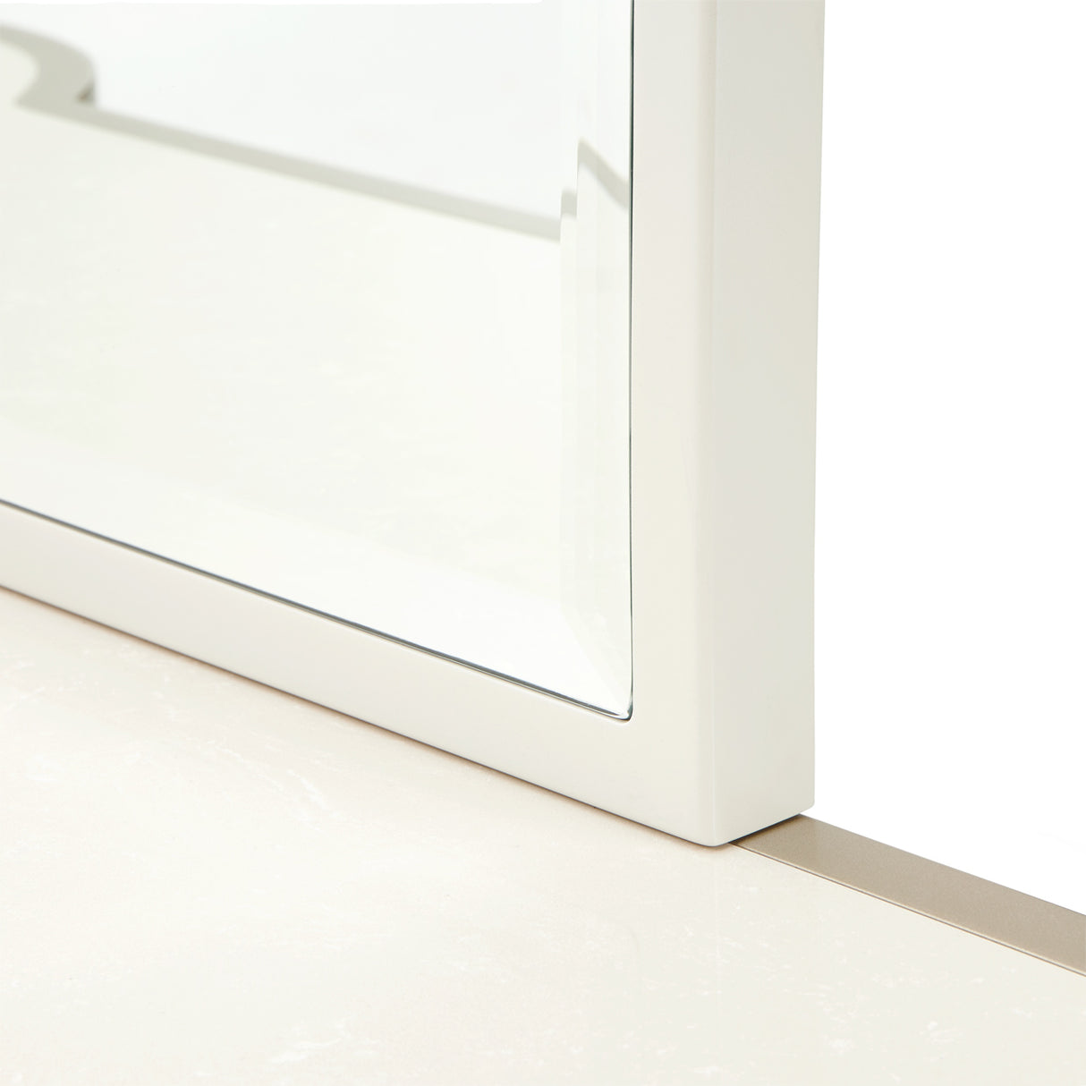 La Marisia Creamy Pearl Dresser Mirror from Michael Amini - Luna Furniture