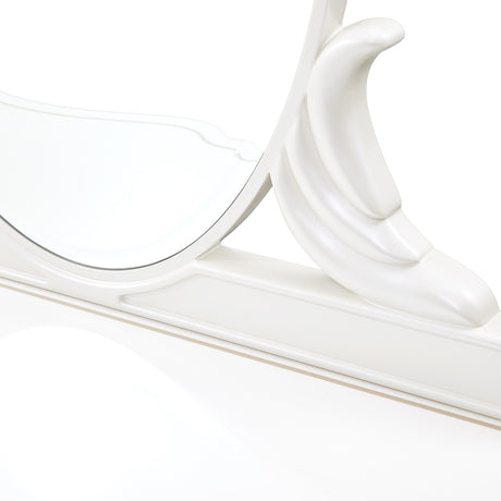 La Marisia Creamy Pearl Vanity Mirror from Michael Amini - Luna Furniture