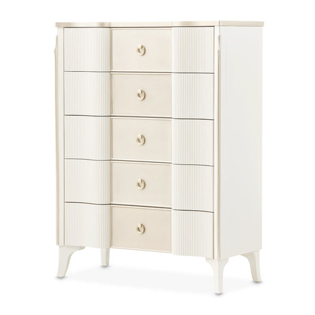 La Marisia Creamy Pearl Chest from Michael Amini - Luna Furniture