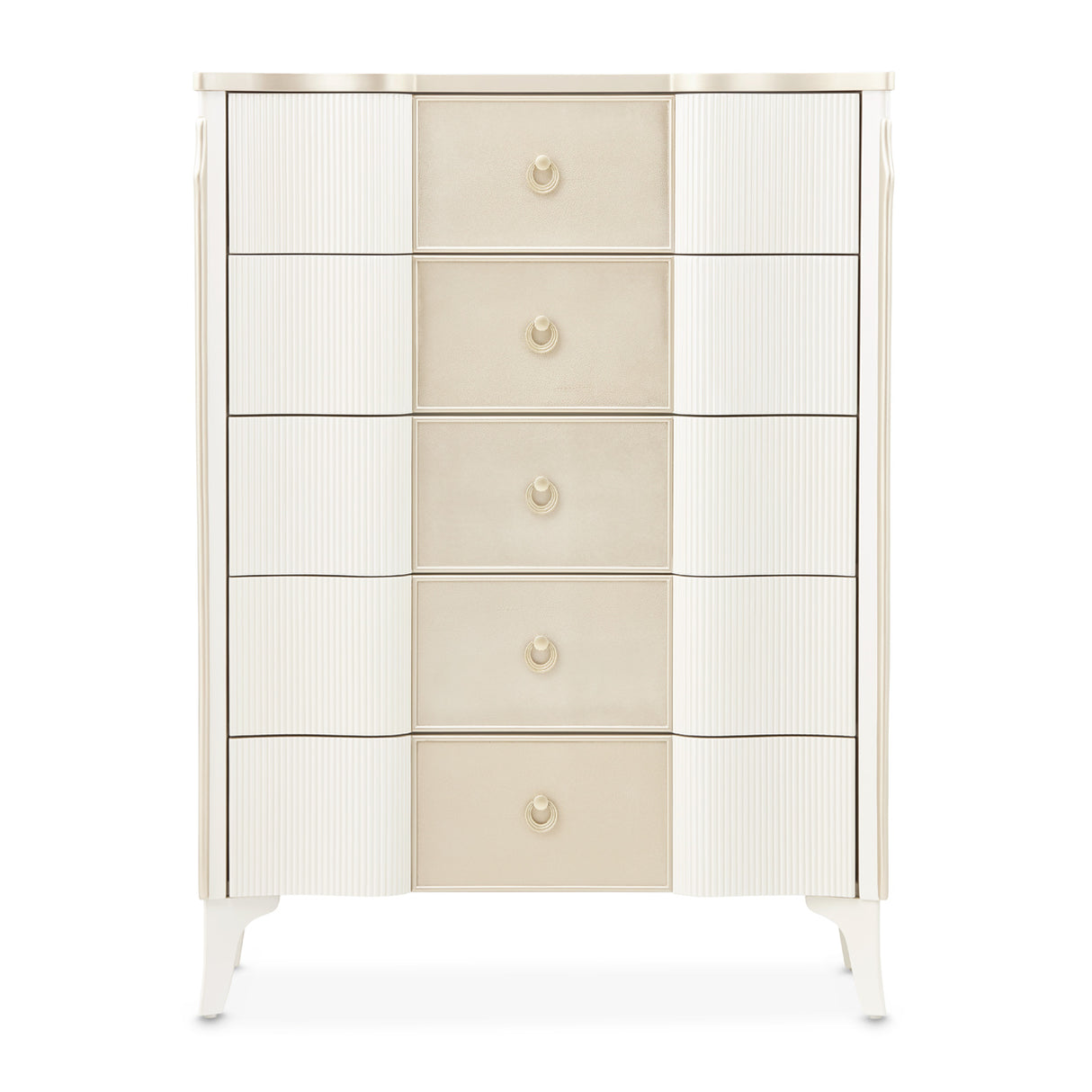La Marisia Creamy Pearl Chest from Michael Amini - Luna Furniture