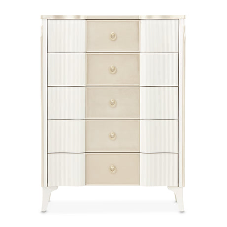 La Marisia Creamy Pearl Chest from Michael Amini - Luna Furniture