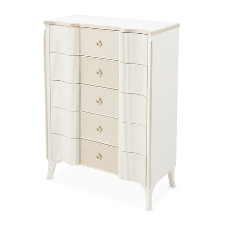 La Marisia Creamy Pearl Chest from Michael Amini - Luna Furniture