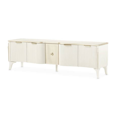 La Marisia Creamy Pearl Media Cabinet from Michael Amini - Luna Furniture