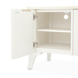 La Marisia Creamy Pearl Media Cabinet from Michael Amini - Luna Furniture