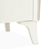 La Marisia Creamy Pearl Media Cabinet from Michael Amini - Luna Furniture