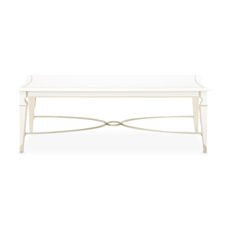 La Marisia Creamy Pearl Cocktail Table from Michael Amini - Luna Furniture