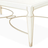 La Marisia Creamy Pearl Cocktail Table from Michael Amini - Luna Furniture
