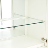 La Marisia Creamy Pearl Display Cabinet from Michael Amini - Luna Furniture