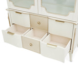 La Marisia Creamy Pearl Display Cabinet from Michael Amini - Luna Furniture