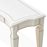 La Marisia Creamy Pearl Console Table from Michael Amini - Luna Furniture