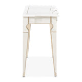 La Marisia Creamy Pearl Console Table from Michael Amini - Luna Furniture