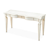 La Marisia Creamy Pearl Console Table from Michael Amini - Luna Furniture