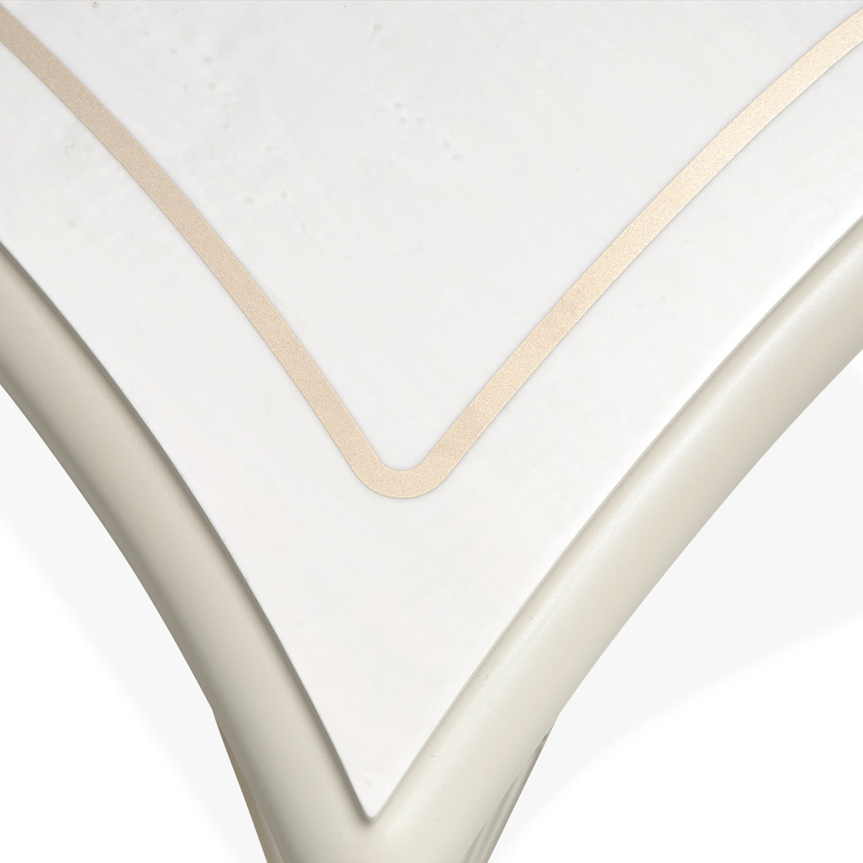 La Marisia Creamy Pearl Console Table from Michael Amini - Luna Furniture