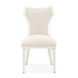 La Marisia Creamy Pearl Vanity Chair from Michael Amini - Luna Furniture