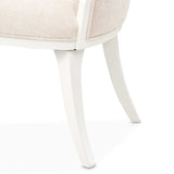 La Marisia Creamy Pearl Vanity Chair from Michael Amini - Luna Furniture