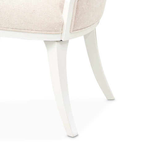 La Marisia Creamy Pearl Vanity Chair from Michael Amini - Luna Furniture