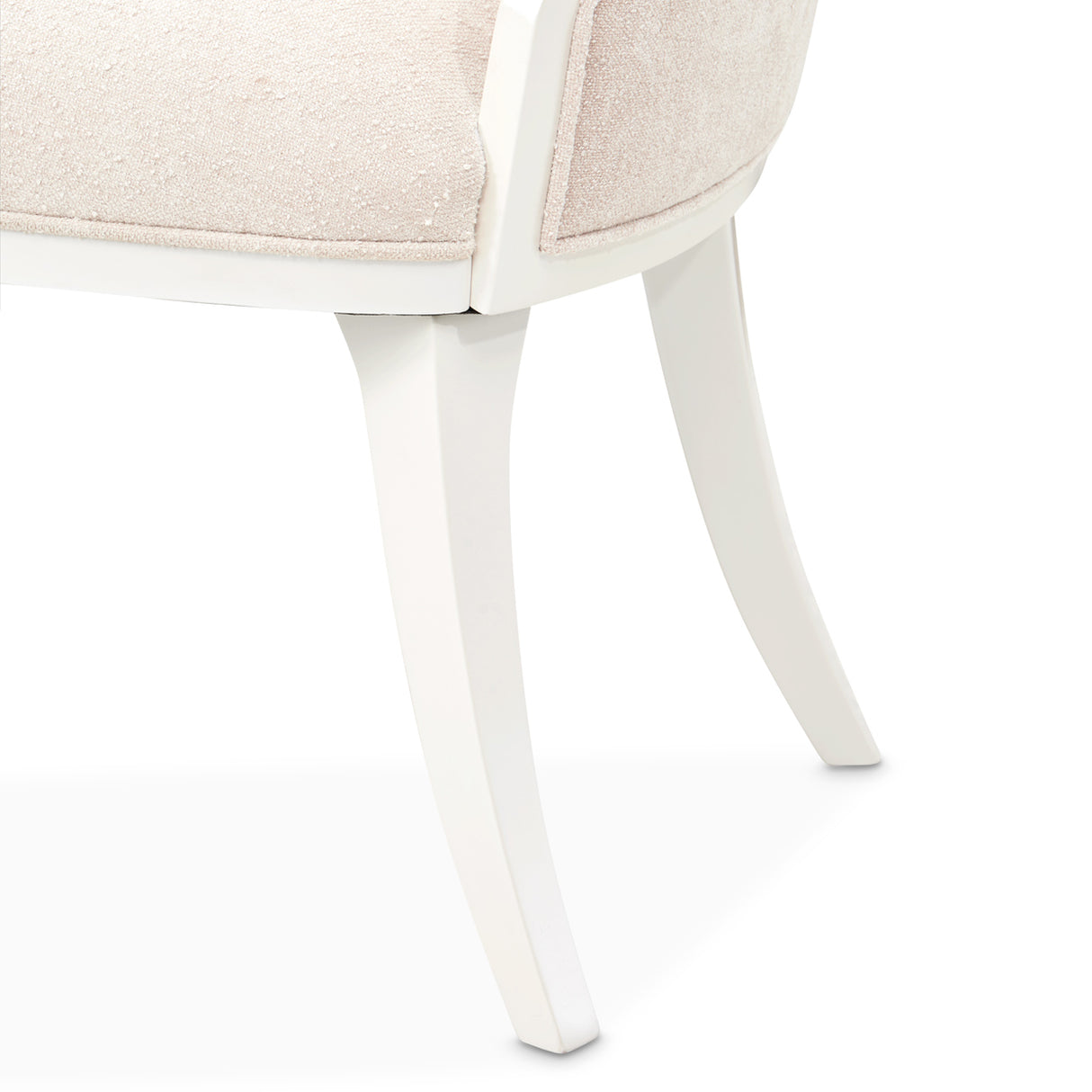 La Marisia Creamy Pearl Vanity Chair from Michael Amini - Luna Furniture