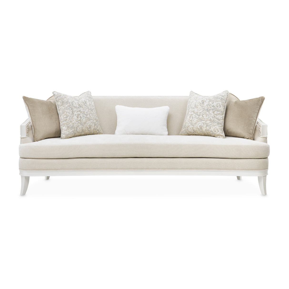 La Marisia Light Champagne Sofa from Michael Amini - Luna Furniture