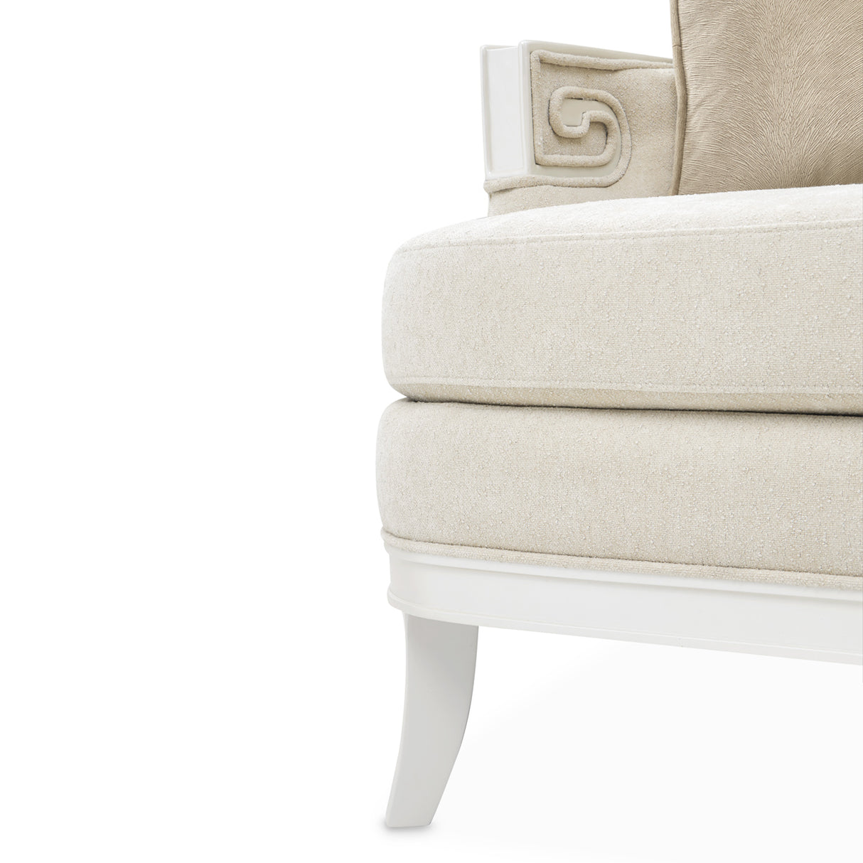 La Marisia Light Champagne Sofa from Michael Amini - Luna Furniture