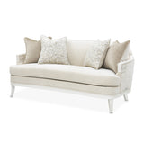 La Marisia Light Champagne Loveseat from Michael Amini - Luna Furniture