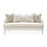 La Marisia Light Champagne Loveseat from Michael Amini - Luna Furniture