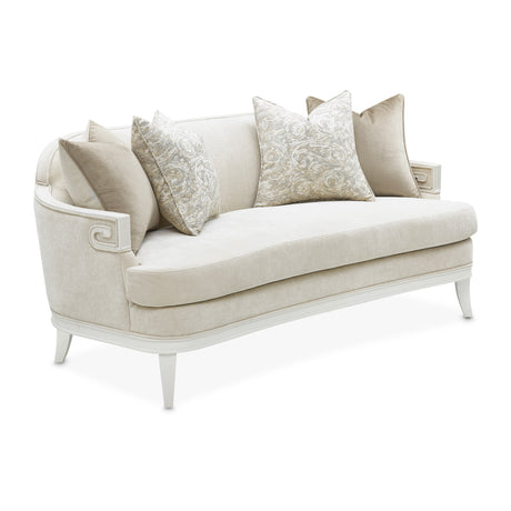 La Marisia Light Champagne Loveseat from Michael Amini - Luna Furniture