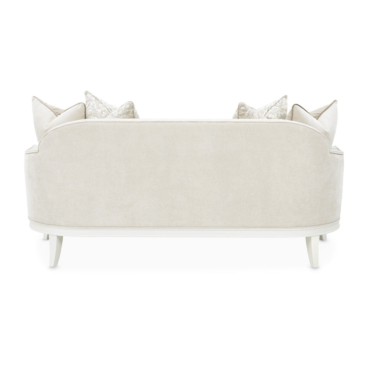 La Marisia Light Champagne Loveseat from Michael Amini - Luna Furniture