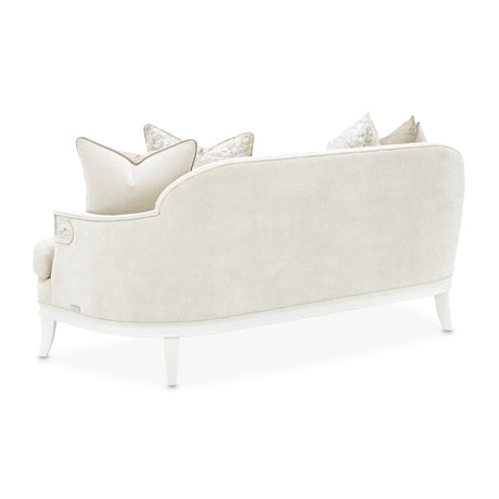 La Marisia Light Champagne Loveseat from Michael Amini - Luna Furniture