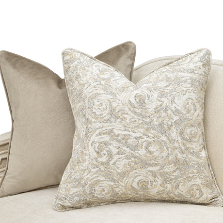 La Marisia Light Champagne Loveseat from Michael Amini - Luna Furniture