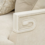 La Marisia Light Champagne Loveseat from Michael Amini - Luna Furniture