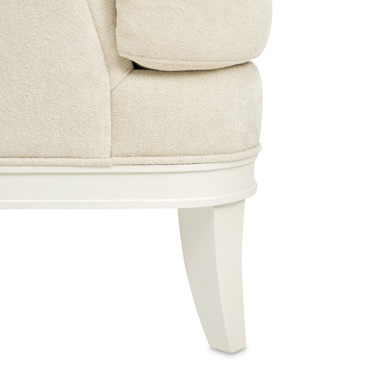 La Marisia Light Champagne Loveseat from Michael Amini - Luna Furniture