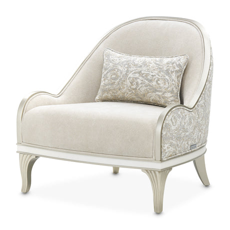 La Marisia Light Champagne Accent Chair from Michael Amini - Luna Furniture