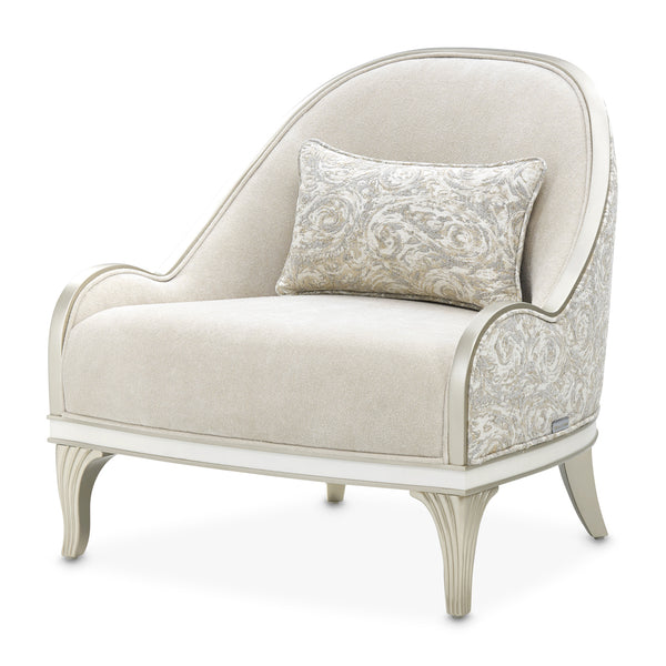 La Marisia Light Champagne Accent Chair
