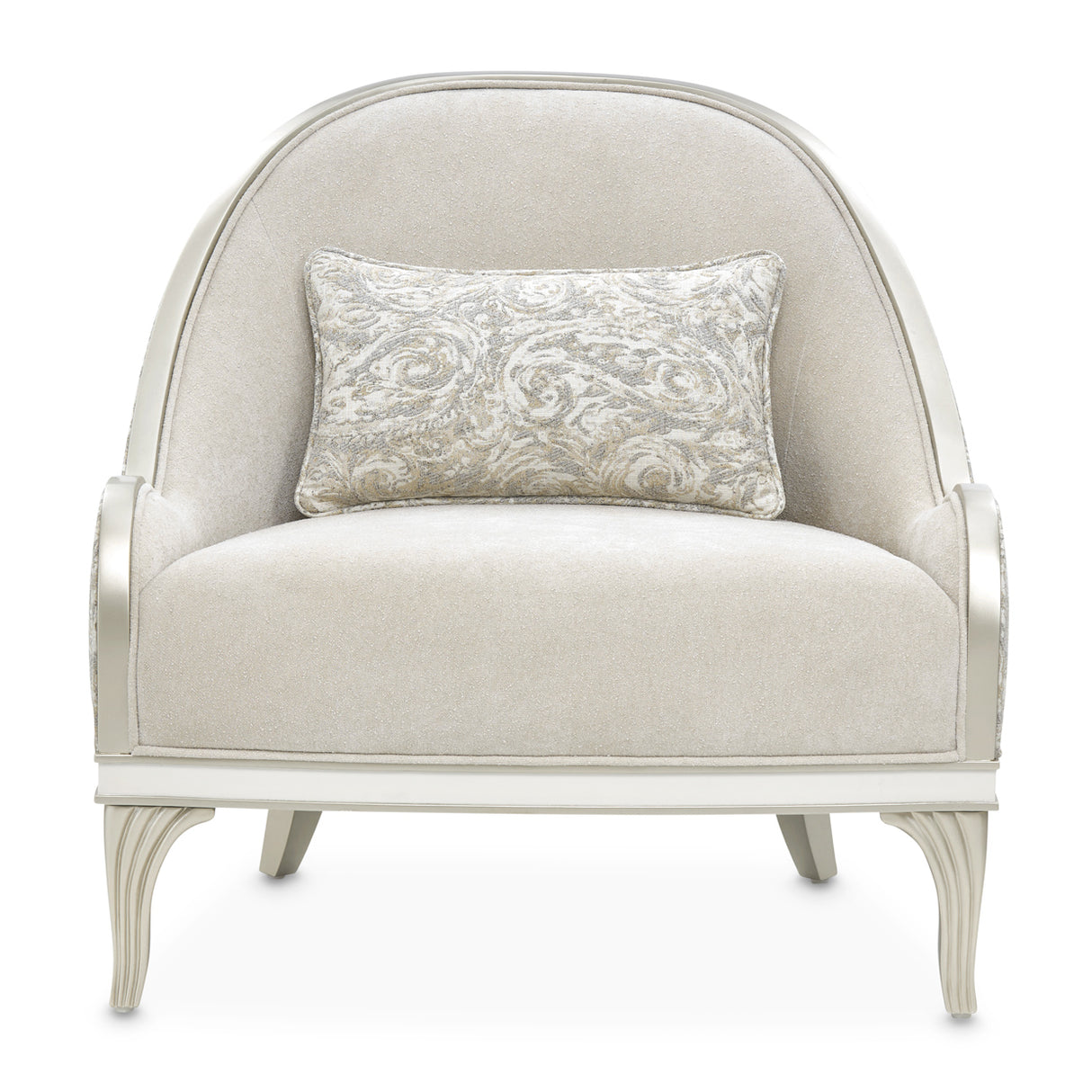 La Marisia Light Champagne Accent Chair from Michael Amini - Luna Furniture