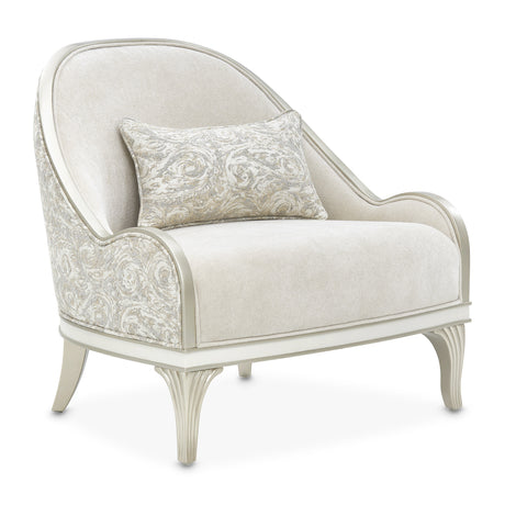 La Marisia Light Champagne Accent Chair from Michael Amini - Luna Furniture