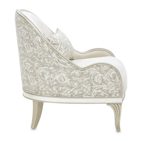 La Marisia Light Champagne Accent Chair from Michael Amini - Luna Furniture