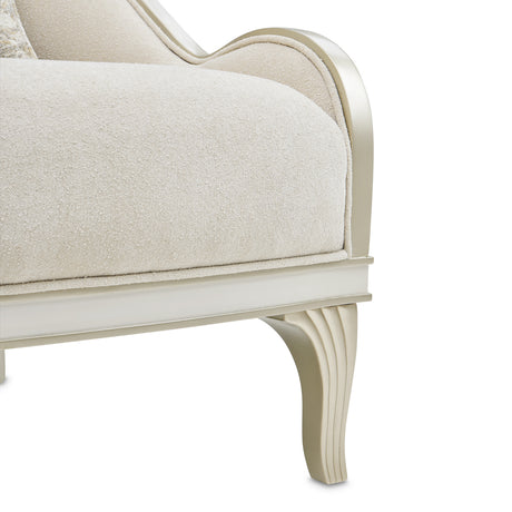 La Marisia Light Champagne Accent Chair from Michael Amini - Luna Furniture