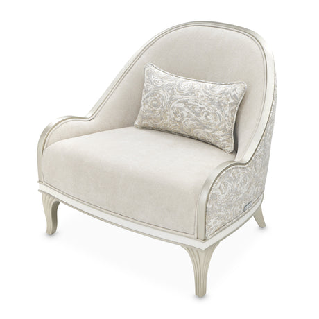 La Marisia Light Champagne Accent Chair from Michael Amini - Luna Furniture