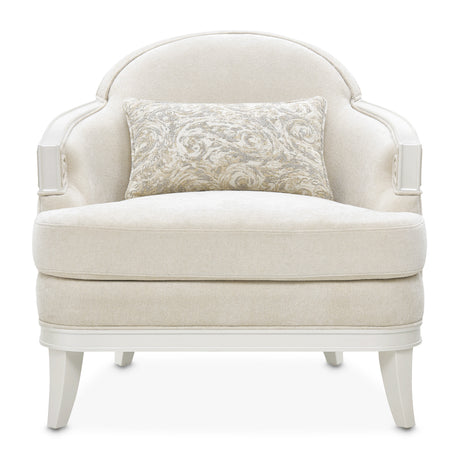La Marisia Light Champagne Matching Accent Chair from Michael Amini - Luna Furniture