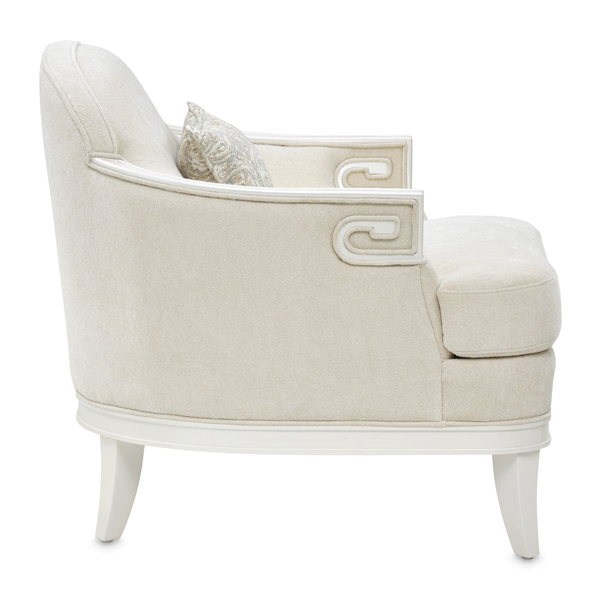 La Marisia Light Champagne Matching Accent Chair from Michael Amini - Luna Furniture
