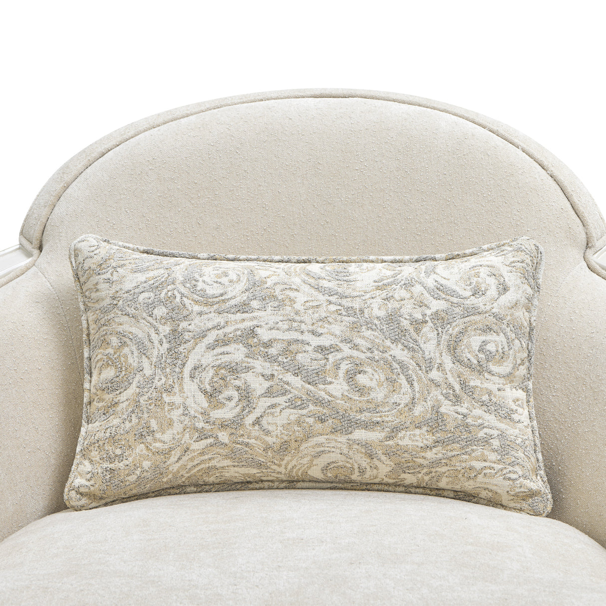La Marisia Light Champagne Matching Accent Chair from Michael Amini - Luna Furniture