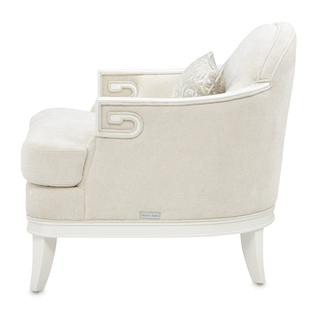 La Marisia Light Champagne Matching Accent Chair from Michael Amini - Luna Furniture